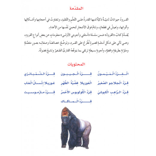 Dar Al Manhal My First Questions And Answers: Monkeys