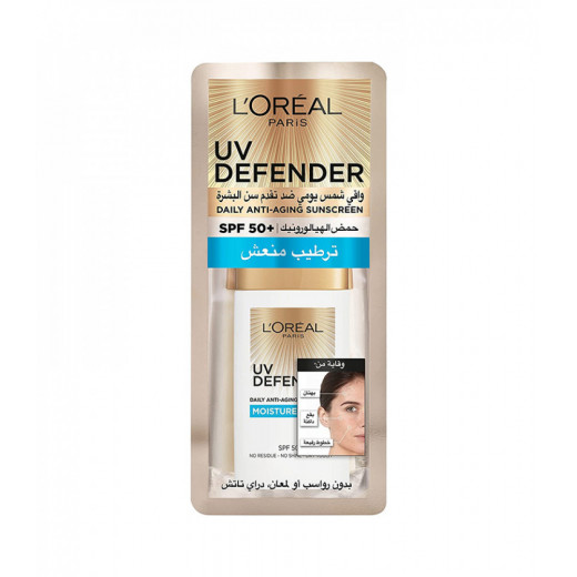 L'Oreal Paris UV Defender, Moisture Fresh, 50 ml