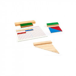 Edu Fun Subtraction Strip Wood Board