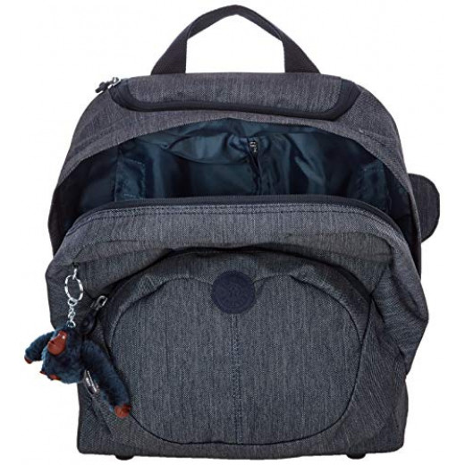 Kipling Nusi Backpack Marine, Navy Blue Color