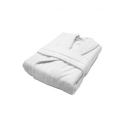 Nova home luna bathrobe, white color