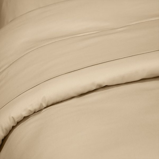 Fieldcrest plain duvet cover, cotton, ivory color, super king size