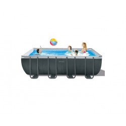 Intex Ultra  Frame Above Ground Pool with Sand Filter Pump 7.32*3.66*1.32