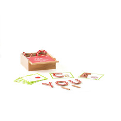 Edu Fun E Montessori : Feel The Letters Upper Case