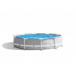 Intex Prism Frame Above Ground Pool Round (with filter ), 366cm x 76cm