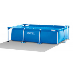 Intex Rectangle Frame Pool, Without Filter,4.5 X 2.2 X 84 Cm