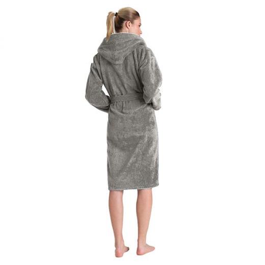 Cannon Plain Bathrobe Cotton, Grey Color