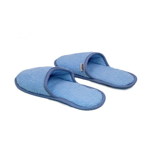 Cannon bath slippers, blue color