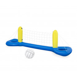 Bestway Volleyball Set, Blue And Yellow Color