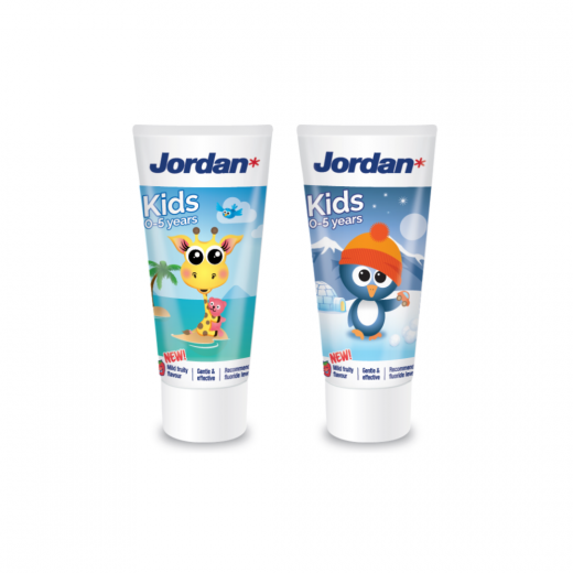 Jordan Kids Toothpaste 50ml, Assortment, 1 Pack