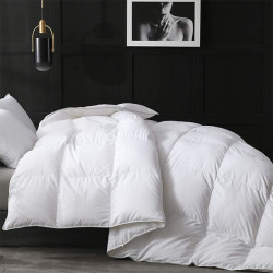 Nova Home Luxury Goose Down Comforter 90%, Size 200x220, White Color