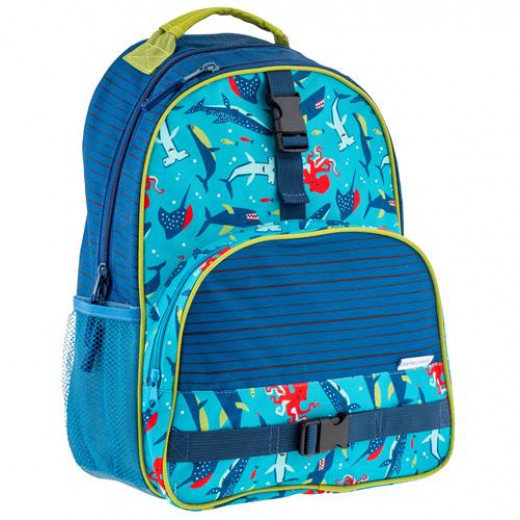 Stephen Joseph Backpack All Over, Print Shark Design