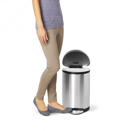 Simplehuman stainless steel trash bin, brushed, 10 liter