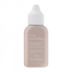 Seventeen The Natural Transparent Foundation, Number 01, 35 Ml