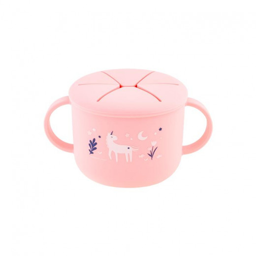 Stephen Joseph Silicone Snack Cup, Unicorn Design