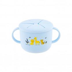 Stephen Joseph Silicone Snack Cup, Zoo Design