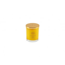 Madame Coco Répertoire Mimosa Scented Kindling Candle With Wick, Yellow Color, 170 Gram