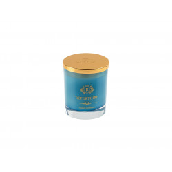 Madame Coco Répertoire Musc Scented Kindling Candle With Wick, Blue Color, 170 Gram