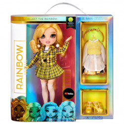 Rainbow High Fashion Collectable Doll Toy For Kids, Marigold Series 3