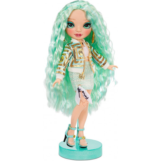 Rainbow High Fashion Collectable Doll Toy For Kids, Mint Series 3