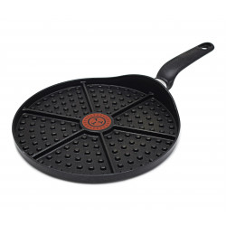 Tefal Ideal Multi Waffles Frying Pan, Black Color, 26 Cm