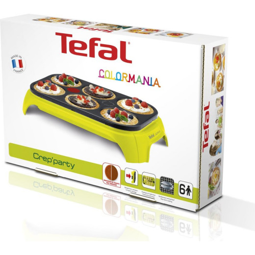 Tefal Electric Crepiere Crep'Party Colormania