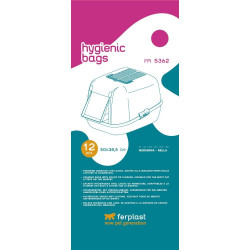 FerPlast Fpi 5362 Hygienic Bags, 12 Pieces, 50*38.5 Cm