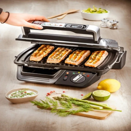 Tefal Stainless Steel Super Grill With Thermostat, 2400 Watt