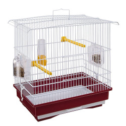 FerPlast Birds Cage Giusy, White Color