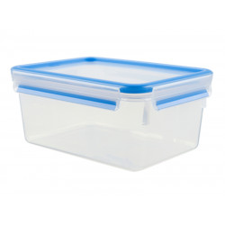 Tefal Plastic Rectangular Food Storage, 2.3 Liter