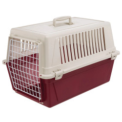 FerPlast Atlas El 30, Professional Dog Carrier, Red Color