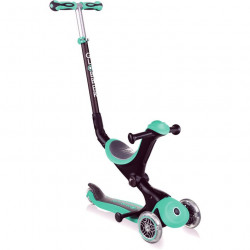 Globber Go Up Deluxe Convertible Scooter, Green