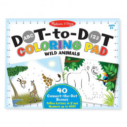 Melissa and Doug Coloring Pad, Wild Animals