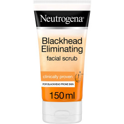 Neutrogena, Blackhead Eliminating Facial Scrub with Purifying Salicylic Acid, 150ml