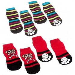 FerPlast Pet Socks, Colorful, Small