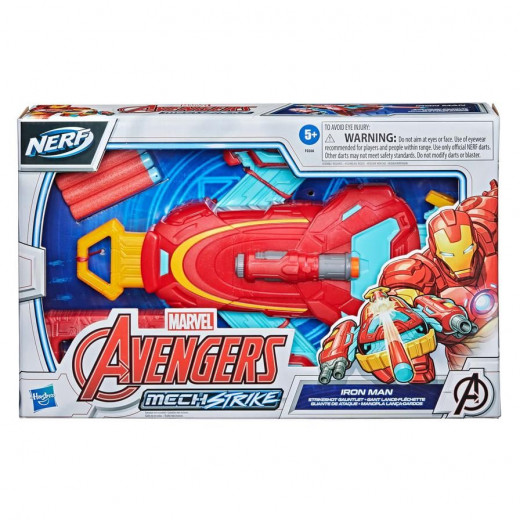 Hasbro Nerf Marvel Avengers Iron Man Strikeshot Gauntlet