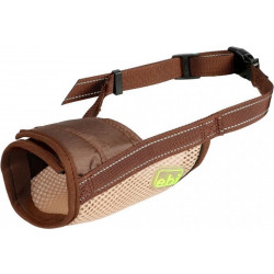 Duvoplus Dog Muzzle Mesh, brown Color,  XXL17-48cm / Ø21-26cm