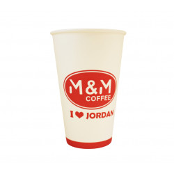 M&M Paper Cups, 12 Oz, 50 Pieces