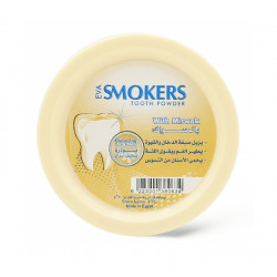 Eva Smokers Cleaning Whitening Teeth Powder, Miswak Flavor 40 Gram