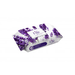 Life Wet Wipes 120 Sheets, Fresh Lavender