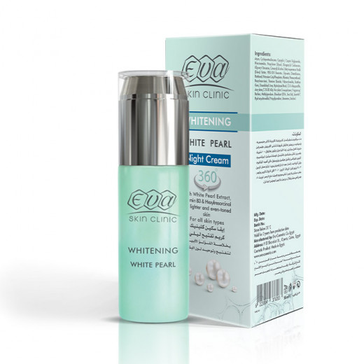 Eva Skin Clinic White Pearl Night Cream SPF15, 50 Ml