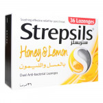 Strepsils Honey & Lemon Lozenges, 36 Pieces