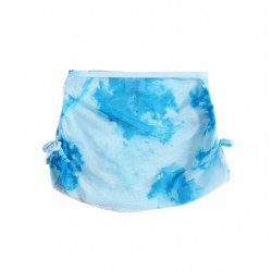 Girls Tie Dye Skirt, Blue Color, 5 - 6 Years