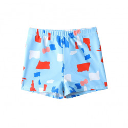 Boys Swim Shorts, Cartoon Graphic Design