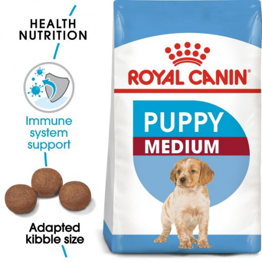 Royal Canin Puppy Dry Dog Food,Medium,1kg