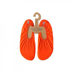 Slipstop Anti Slip Shoes, Neon Orange Color, Size XS