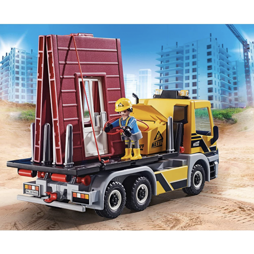 Playmobil Mini Excavator With Building Section