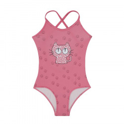 Slipstop Girls Swimsuit, Chili Design