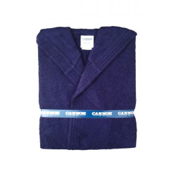 Cannon Plain Bathrobe Cotton, Navy Blue Color