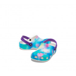 Crocs Kids Classic Out Of This World Clog, Blue and Purple Color, Size 36/37